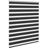 Zebra zavjesa 140,9 x 175 cm Širina tkanine 136,7 cm crna | shoptok.hr