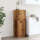 vidaXL Ormarić za lijekove boja starog drvo 40x41x118 cm drveni | shoptok.hr