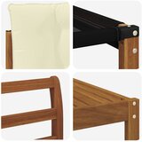  Set vanjskih sofa 6 kom. Prirodna i krem | shoptok.hr