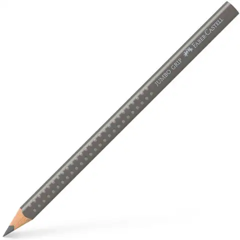 Faber-Castell jumbo grip 2001 drvena bojica sive boje | shoptok.hr