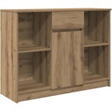 Komoda s ladicama artisan hrast 101x35x76 cm konstruirano drvo | shoptok.hr