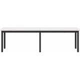  Klupa Bijelo 160 x 35 x 45 cm Čvrsto borovo drvo | shoptok.hr