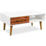  Stolić za kavu 90 x 50 x 40 cm od masivnog bagremovog drva | shoptok.hr