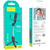 hoco. selfie tripod stojalo K17 mini stand za snemanje in slikanje selfie posnetkov 60 cm - črn | Shoptok.si