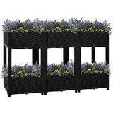Furnova Visoka greda 120x40x71 cm polipropilen, (21920344) Cene