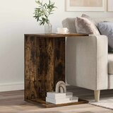  Stranska miza Dimljeni oreh 45 x 40 x 62,5 cm Konstruiran les, (5000201979) | Shoptok.si