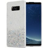 Cadorabo Case, združljiv s Samsungom v prozornem z bleščicami - zaščitnim pokrovom, narejen iz fleksibilnega silikona TPU s penečimi bleščicami, (20576281) | Shoptok.si
