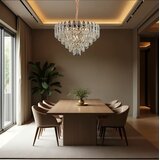 Toolight Visilica s kristalima G057-CP 50cm GOLD | shoptok.hr