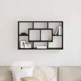  Zidna polica - Crni hrast 85 x 16 x 52.5 cm Izrađena od konstruiranog drva | shoptok.hr