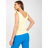 RUE PARIS Top-WN-TP-1705.69-Light Yellow | Shoptok.si