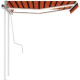  Tenda na ručno uvlačenje 3 x 2 5 m narančasto-smeđa | shoptok.hr