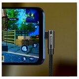 Swissten kabel Arcade USB/Lightning, 3A, 1.2m, L-konektor, crni | shoptok.hr