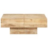 vidaXL Stolić za kavu 80 x 80 x 28 cm od masivnog drva manga | shoptok.hr