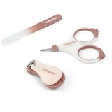 BabyOno Set za manikuru u kutijici, smeđi | shoptok.hr