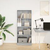  Regal za knjige boja hrasta 60x24x143 cm konstruirano drvo | shoptok.hr
