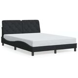  Okvir za krevet bez madraca crni 140 x 190 cm baršunasti | shoptok.hr