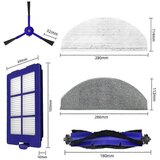 INORCO Nadomestni deli, združljivi s hibridnim sesalnikom X8, glavna in stranska krtača, krpa za brisanje, nadomestni deli filtra HEPA, (22026192) | Shoptok.si