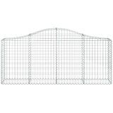  Lučne gabionske košare 11 kom 200x30x80/100cm pocinčano željezo | shoptok.hr