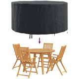 vidaXL Prevleka za zunanje pohištvo 182 x 182 x 71 cm 210D tkanina | Shoptok.si