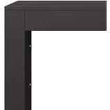 vidaXL Stojalo za drva črno 100x40x60 cm jeklo | Shoptok.si