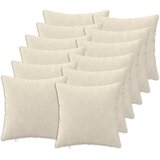  Presvlaka za jastuk 12 pcs HEERLEN Krem 40 x 40 cm | shoptok.hr