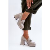 S. BARSKI Gray Patent Leather Women's Pumps D&A | Shoptok.si