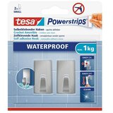 Tesa Powerstrips Stenski kavelj Small (2 kos, Kovina) | Shoptok.si