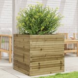 Maison Chic Vrtno cvetlično korito - Cvetlični Lonec 70x70x68,5 cm impregnirana borovina, (21790484) | Shoptok.si