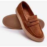 Zazoo Men's Suede Loafers Shoes 1566 Brown | shoptok.hr