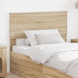 vidaXL Vzglavje z vzglavjem Sonoma hrast 100 cm Konstruiran les | Shoptok.si