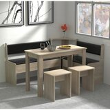 MID.YOU Kotna Garnitura Esal, Hrast | Shoptok.si