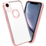 Cadorabo Ohišje, združljiv z Apple v prozorni - roza - zaščitni pokrov, narejen iz fleksibilnega silikona TPU s kromiranjem, (20602878) Cene