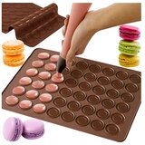 Ruhhy silikonski pekač in podloga za 48 makronov ali piškotov 00022025 | Shoptok.si