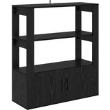 vidaXL Kreveta Crni hrast 30 x 80 x 90 cm Konstruirano drvo | shoptok.hr