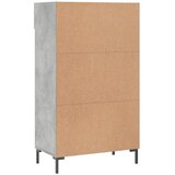Ormarić za cipele boja betona 60x35x105 cm konstruirano drvo | Eponuda.ba