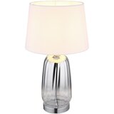 Globo 24142W - Stona lampa CLASSY 1xE27/40W/230V bela/srebrna | Eponuda.com
