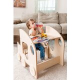 ToddlerInFamily MONTESSORI MIZICA S STOLKOM (NATUR) Cene