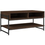 Furnova Klubska mizica rjavi hrast 90x50x45 cm inženirski les, (21915207) | Shoptok.si