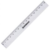 DONAU Ravnilo 16 cm prozorno Cene