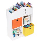 ECO TOYS drveni dječji ormarić–polica za lutke s pretincima | shoptok.hr