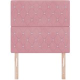 vidaXL vzglavje z kristalnimi gumbi, tapecirano roza 100 cm žamet, vzglavje z kristalnimi gumbi, tapecirano roza 200 cm žamet, (22080237) | Shoptok.si