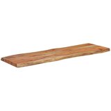 vidaXL Mizna plošča 110x40x2,5 cm pravokotna akacija naraven rob | Shoptok.si