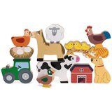 Viga stog puzzle životinje s farme | shoptok.hr