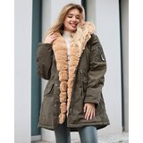 Resti Women's green winter jacket PLUS SIZE - Clothing | Shoptok.si