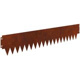  Ograda oko Travnjaka 30 pcs 103 x 20 cm metal Rđa | Eponuda.ba