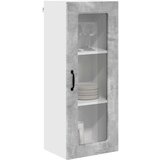 vidaXL Zidni kuhinjski ormarić Zidne Betonski sivi 40 x 31 x 100 cm | shoptok.hr