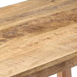  Pisalna miza 180x120x76 cm trden mangov les | Shoptok.si