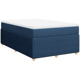  Krevet s oprugama i madracem plavi 120 x 190 cm od tkanine | shoptok.hr