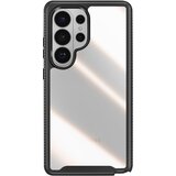 AVIZAR Mehka silikonska zaščita za Galaxy S26 Ultra z zaščito kamere, Črna, (5000274427) | Shoptok.si
