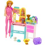 Veterinarski set punčk, pohištvo za zdravljenje, dodatki, hišni ljubljenčki | Shoptok.si